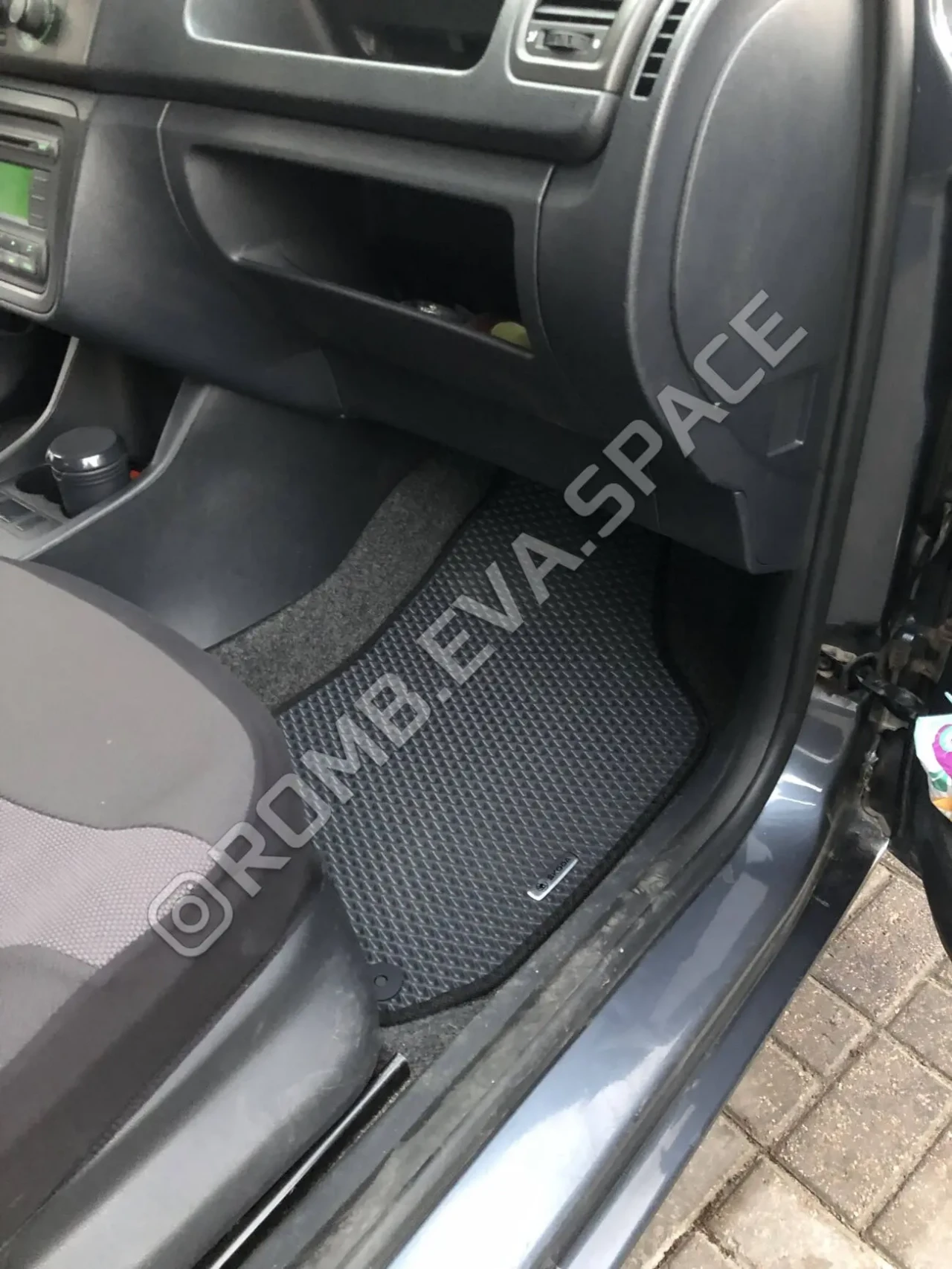 EVA коврики ЕВА килимки Skoda Fabia 1 2 3 4 Автоковрики Шкода Фабія 3