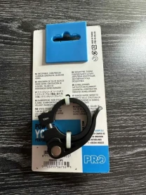 Хомут підсідельний PRO QR 31,8 мм чорний