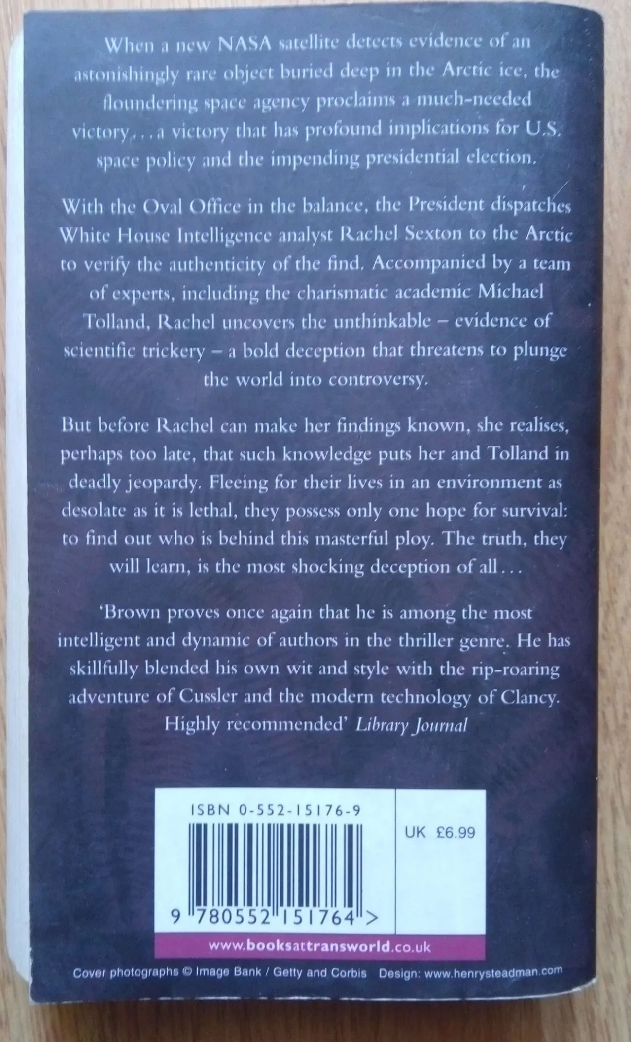 Deception Point Dan Brown English на Английском книга 3