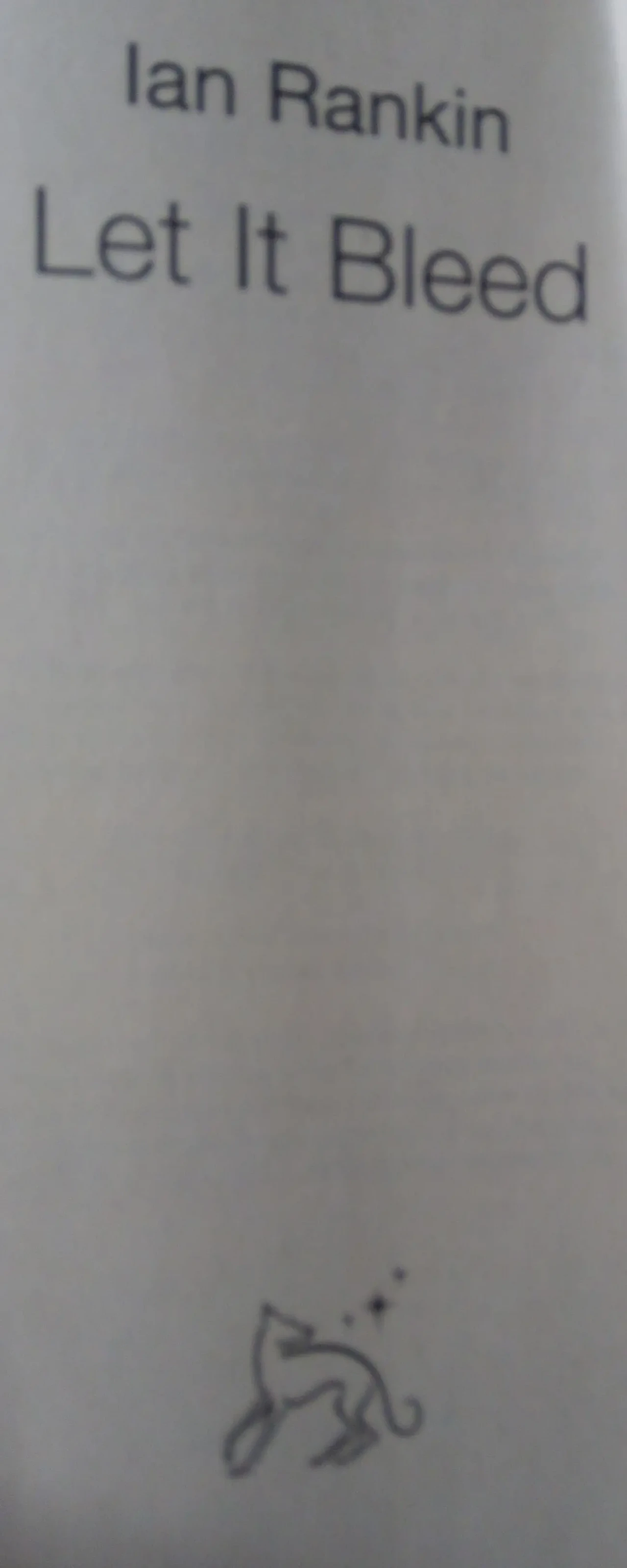 Let It Bleed Ian Rankin English на Английском книга 5