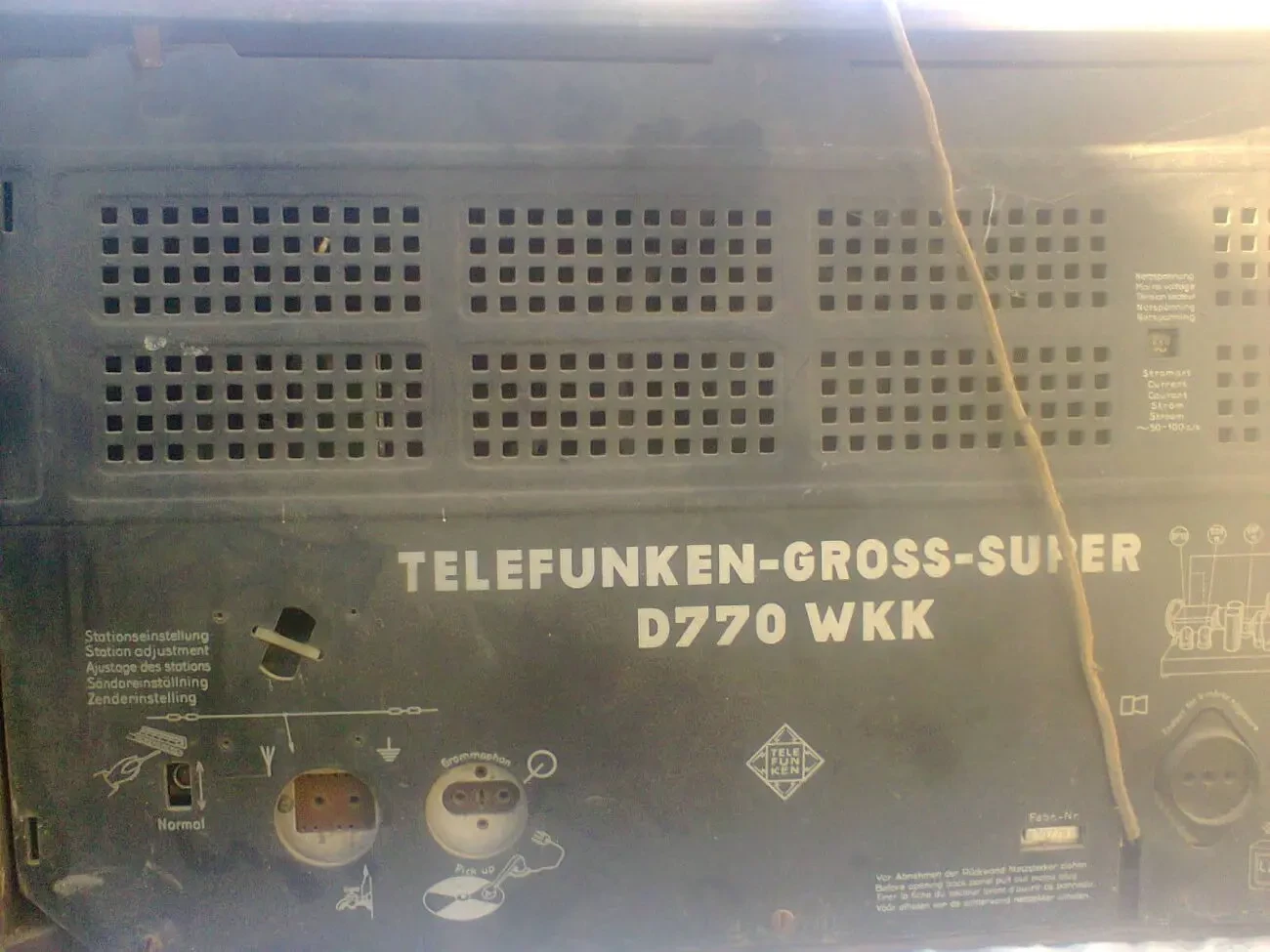 Радіоприцмач Телефункен 2