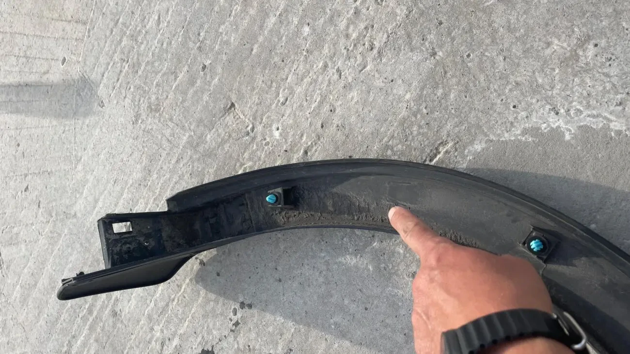 Mazda CX-5 Накладка крыла KB7W51W50F8N KB7W51W51 4