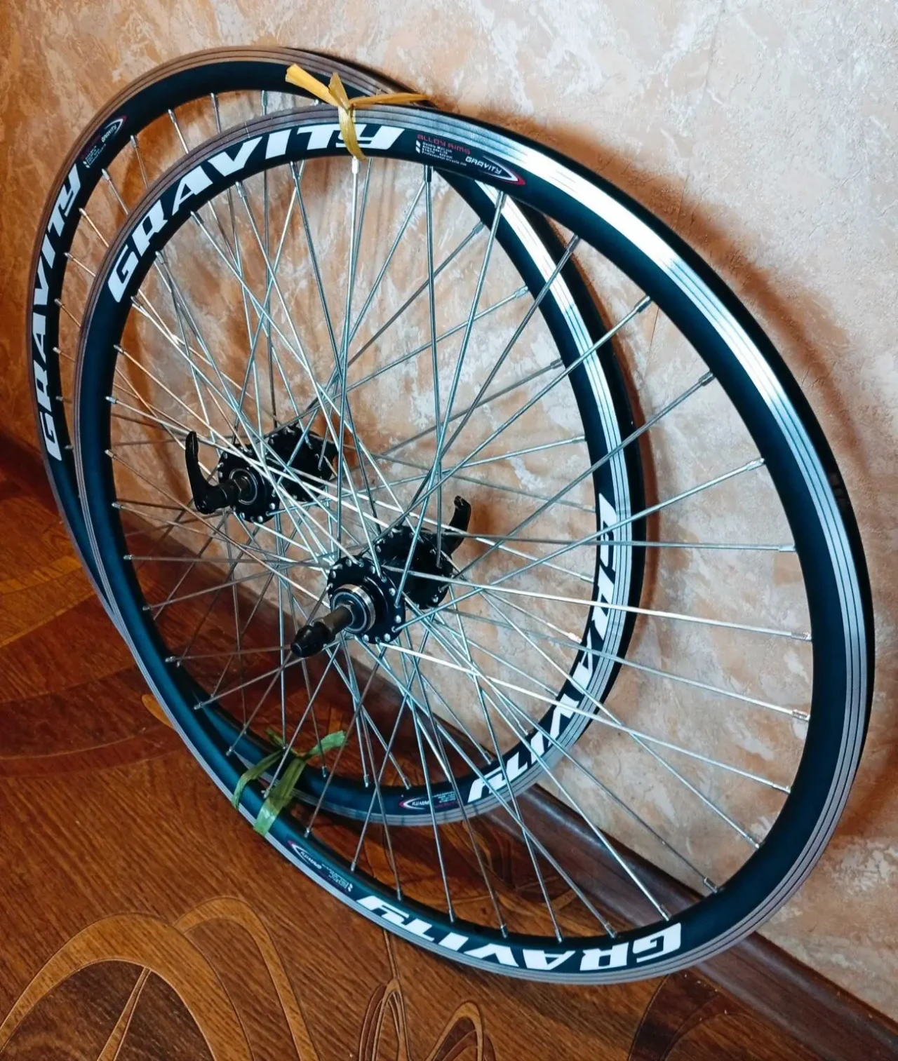 Вело колёса под трещотку под диск спица 3мм 3