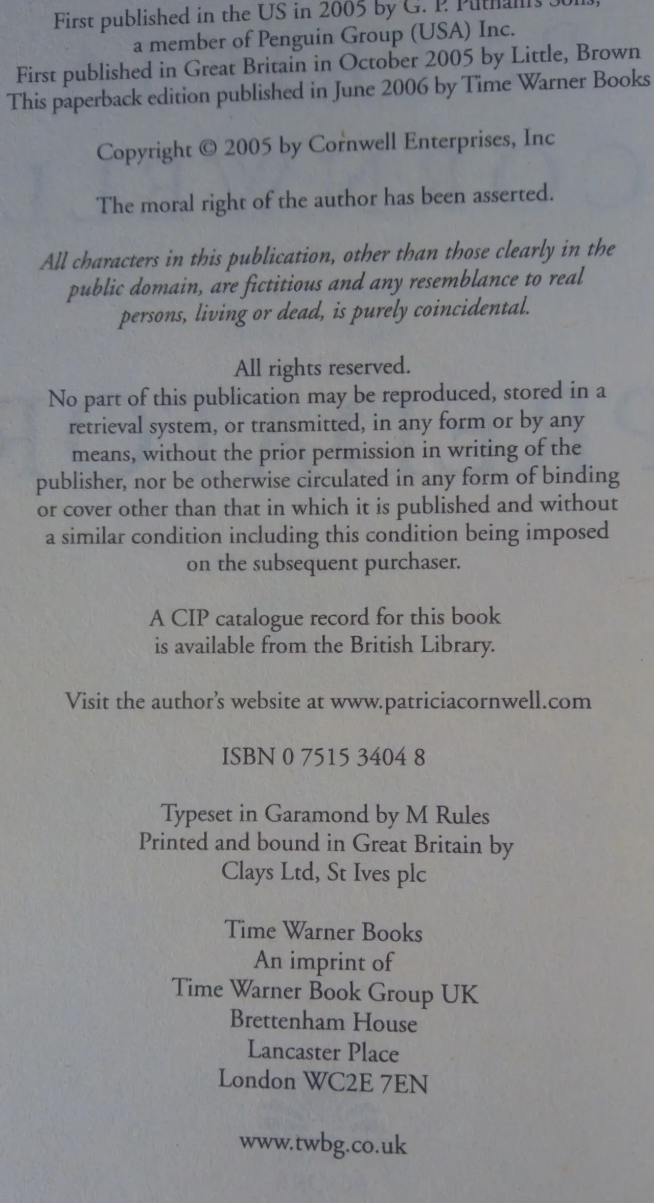 Predator Patricia Cornwell English на Английском книга 3