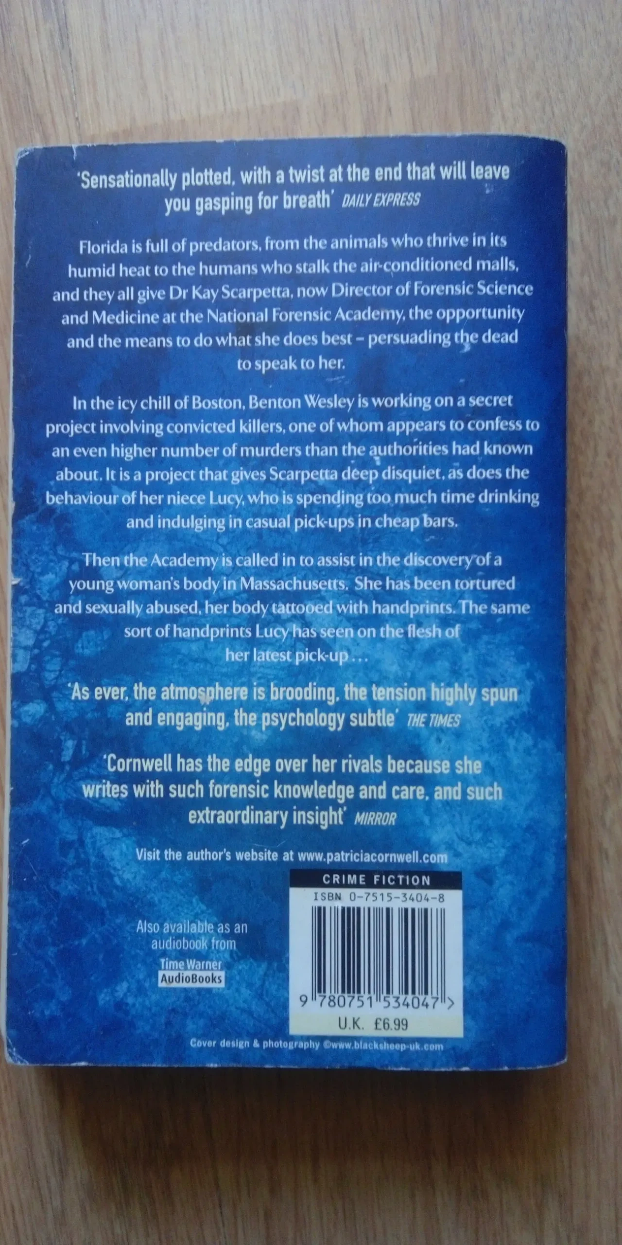 Predator Patricia Cornwell English на Английском книга 5