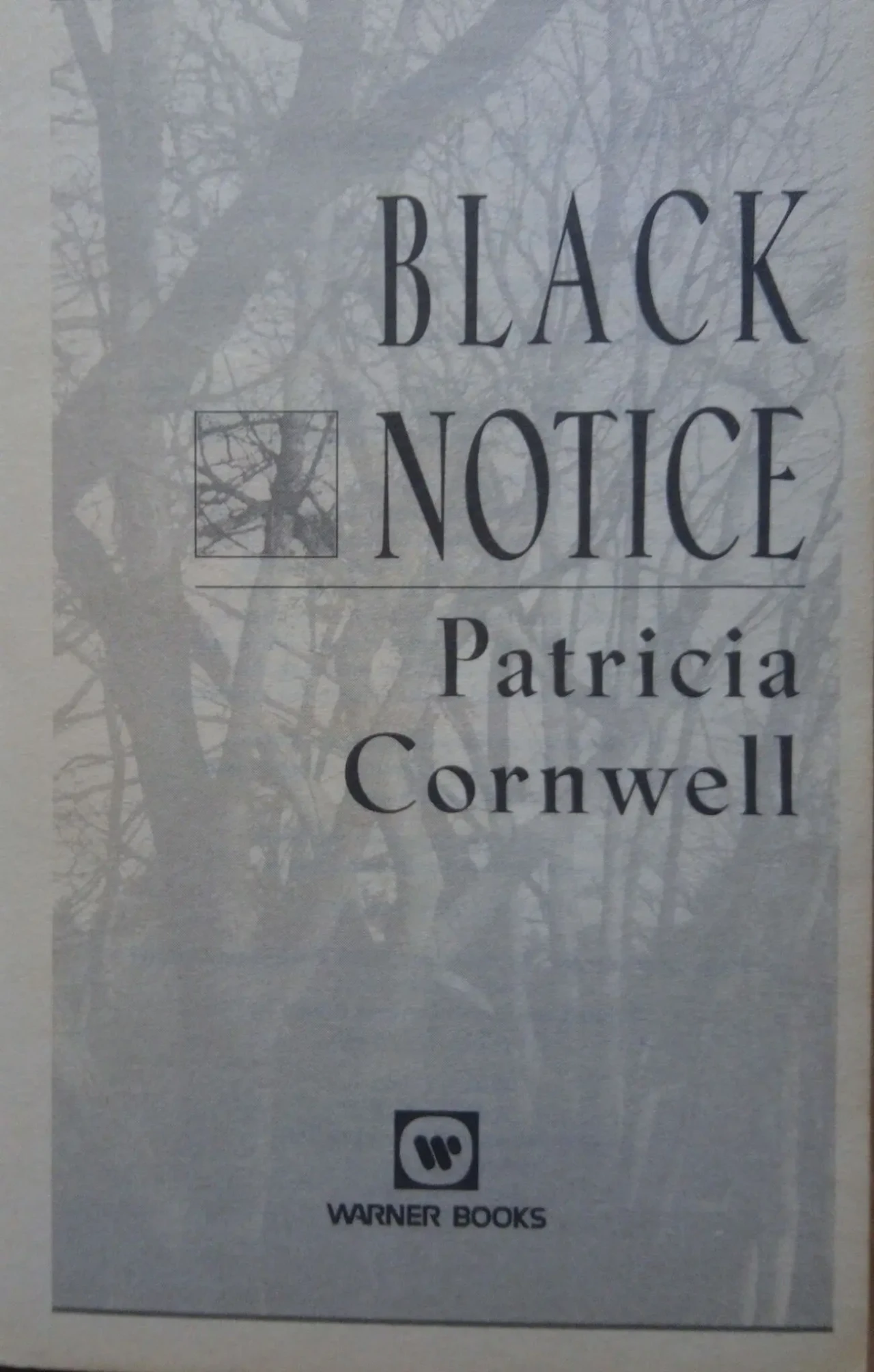 Black Notice Patricia Cornwell English на Английском книга 4