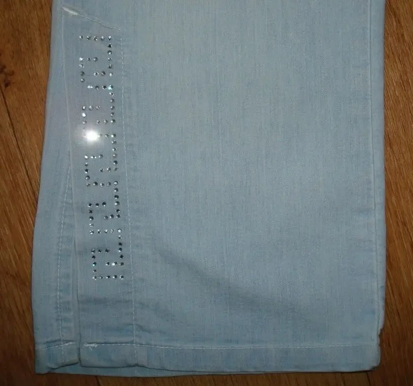 Lexus Женские бриджи облегченный джинс высокая посадка турция 7