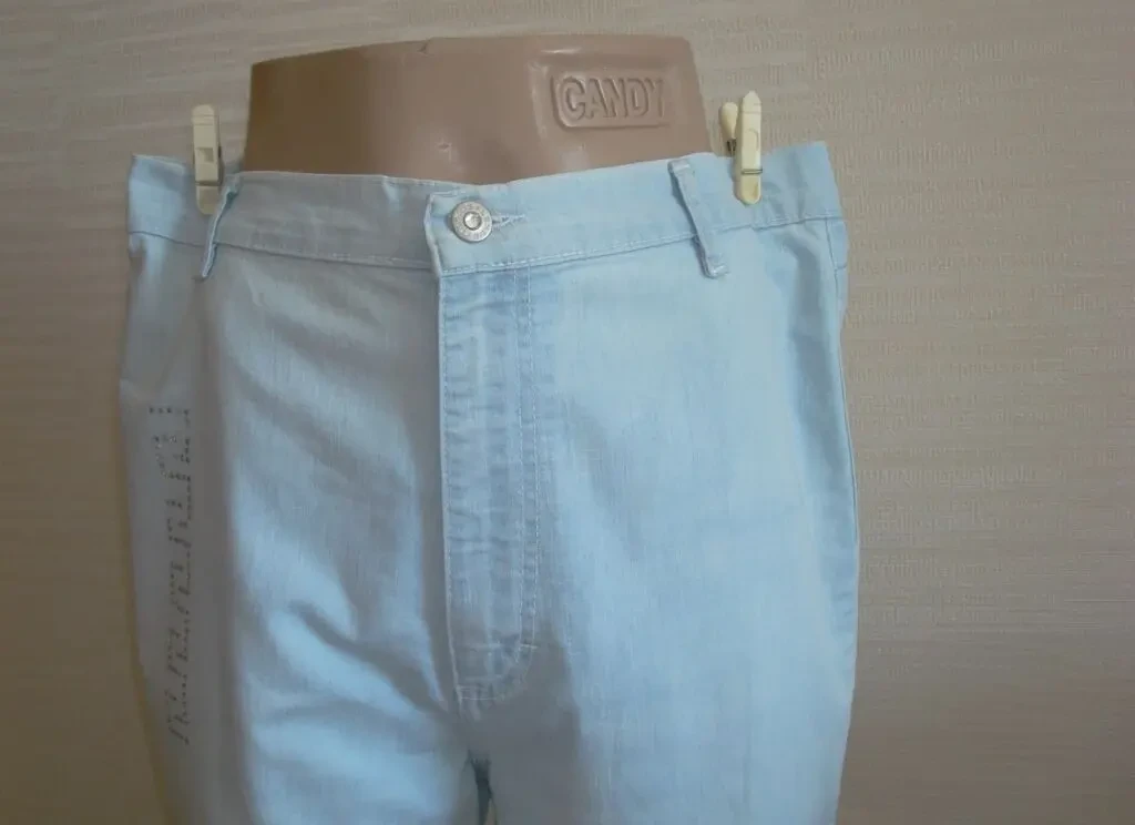 Lexus Женские бриджи облегченный джинс высокая посадка турция 3