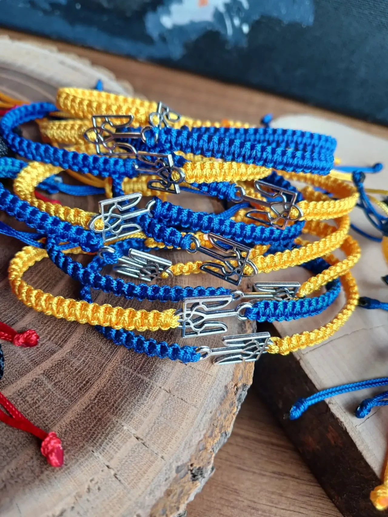 Патріотичний браслет ,браслет шамбала 3