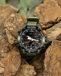 Годинники Skmei oliva/black ДЛ6423(3 - 02)