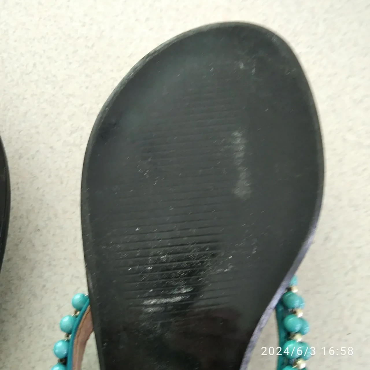 Босоножки женские б/у р.38см. 5