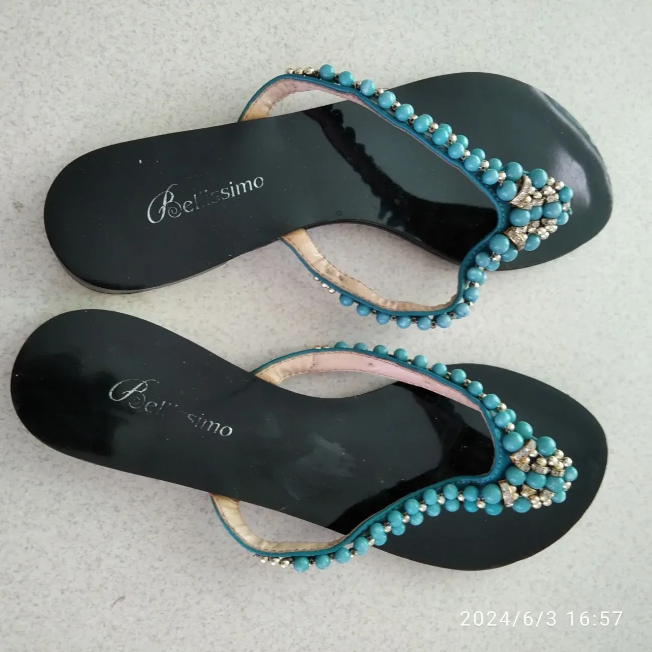 Босоножки женские б/у р.38см.