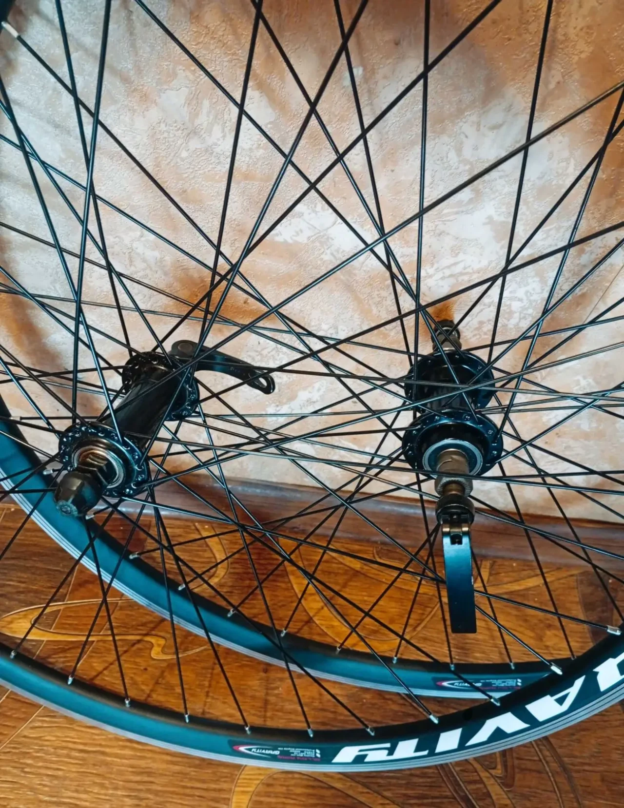 Вело колёса Grafity двойной обод комплект 5