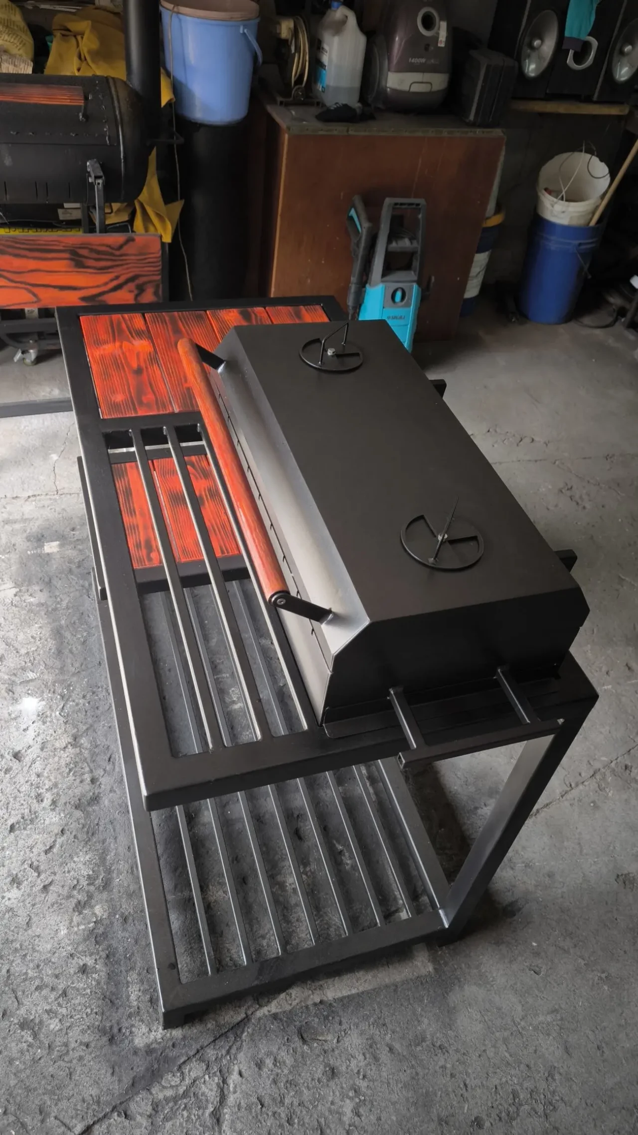 Мангал в стиле лофт 3