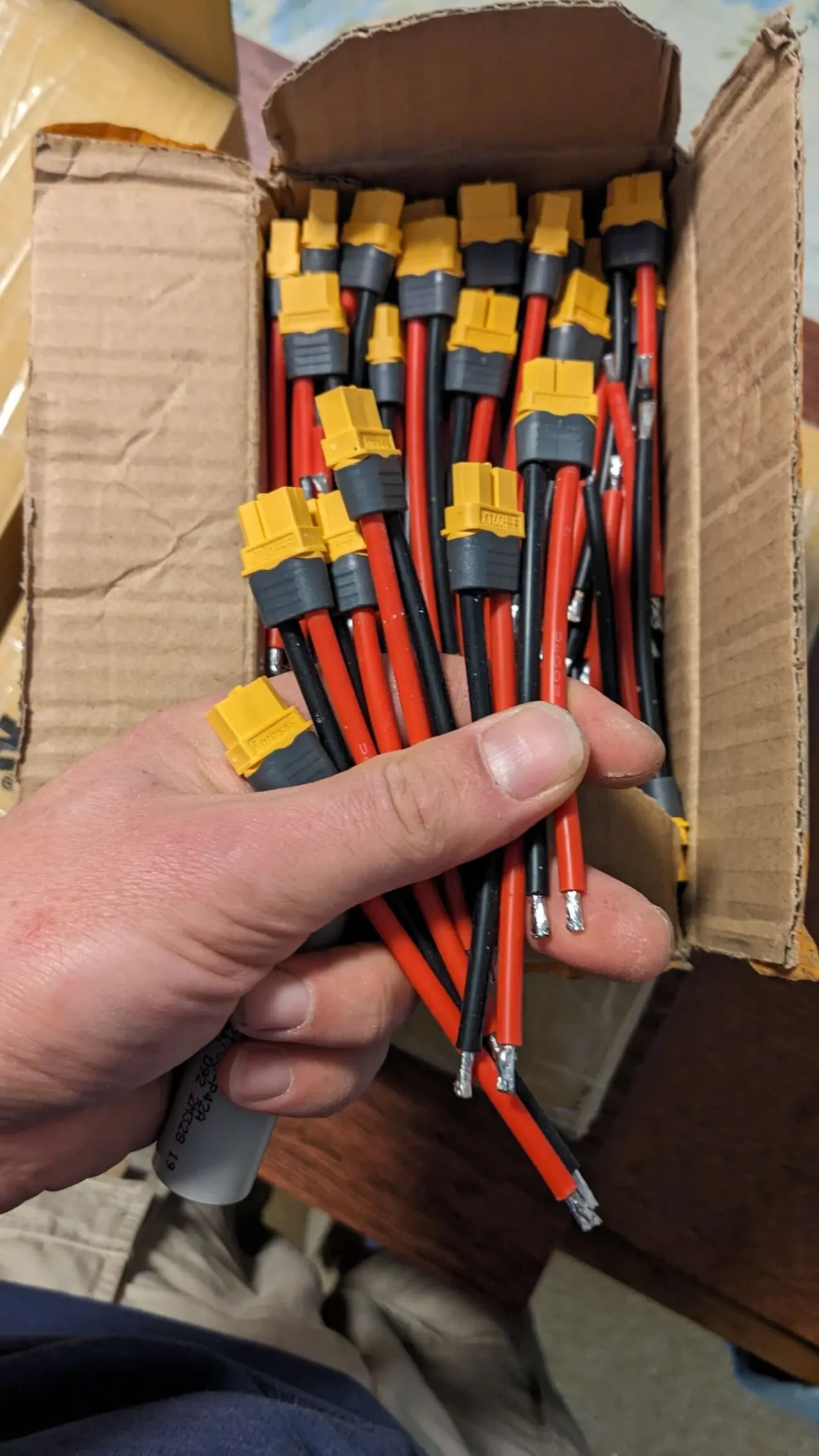 Дроти силові XT60 amass 12 AWG 2