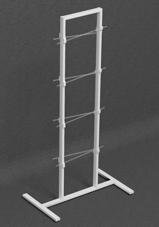 Стійка ASTEN Metal для бензопил білий глянець 2