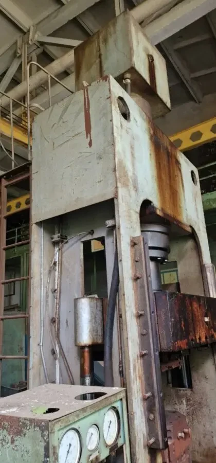 Прес гідррвлічний ДГ2436а зусилля 400 тон 4