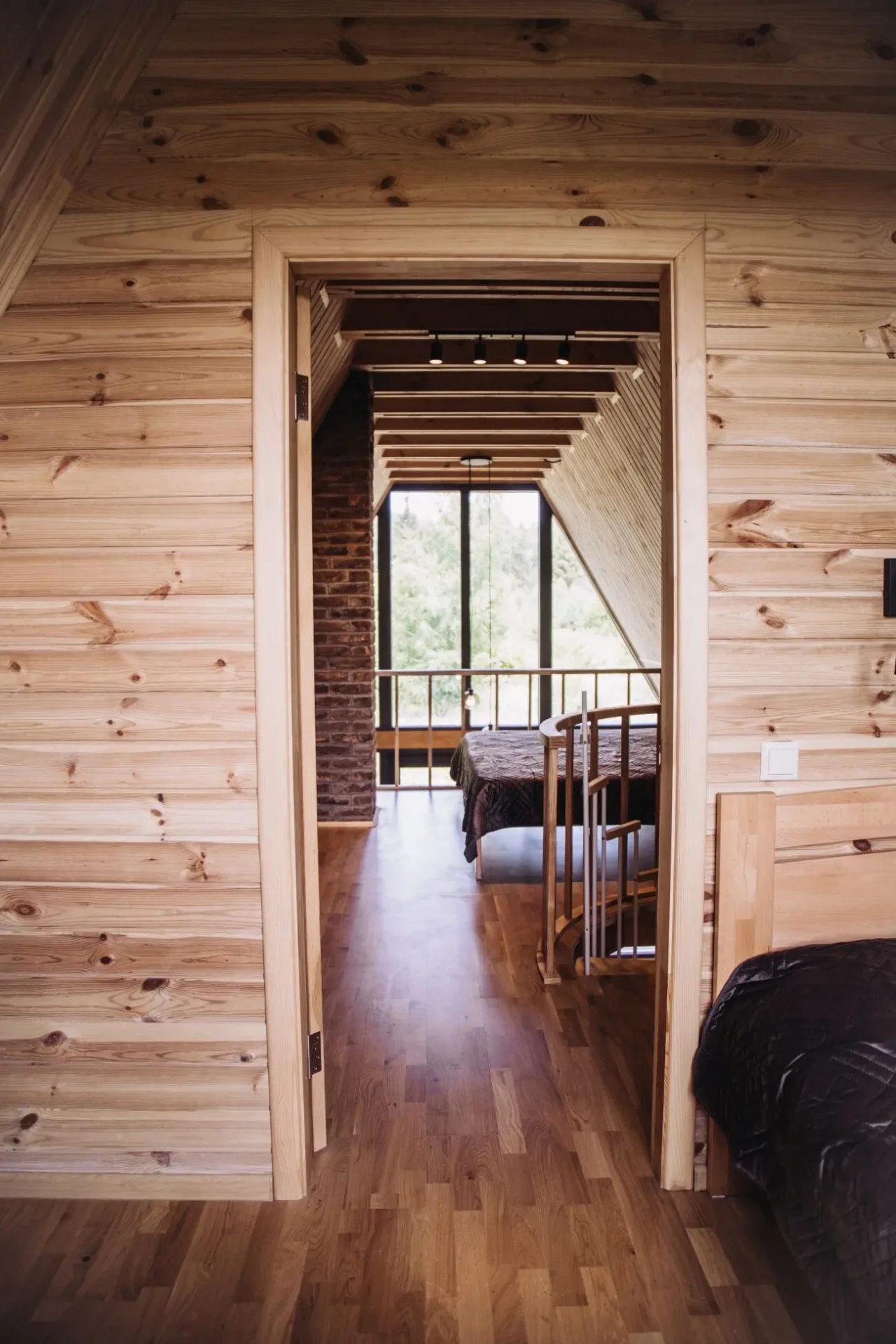 Будівництво капітального будинку альпійське шале 100 кв.м. на ділянці 8