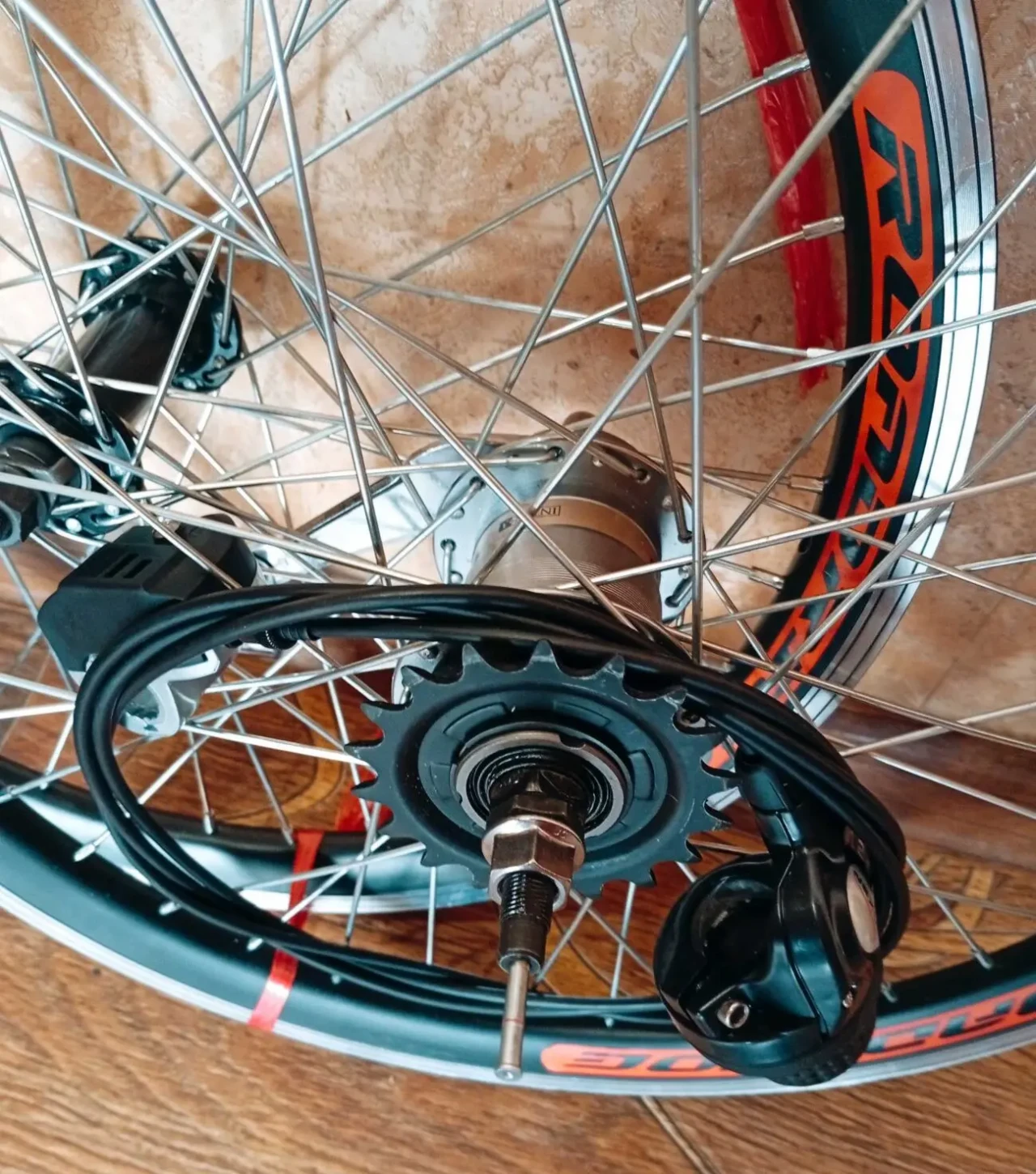 Комплект колёс перед + зад на планетарной 3 5