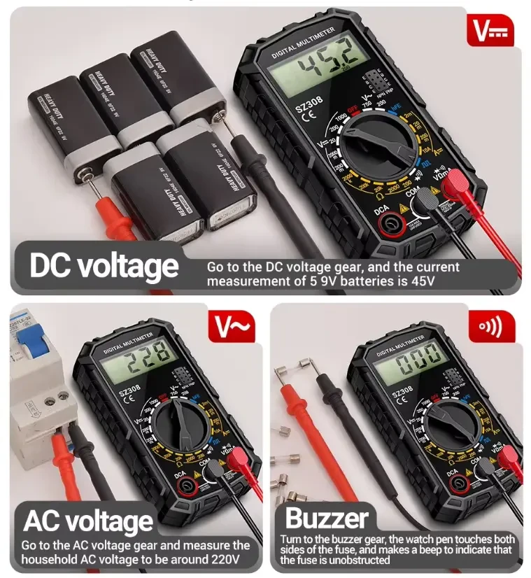 Мультиметр Тестер механический SZ308 3