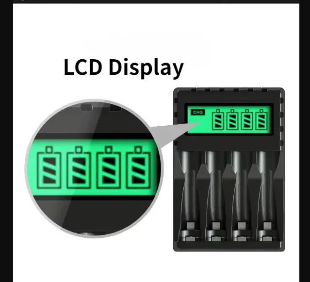 Зарядное устройство зарядний пристрій для AA/AAA аккумуляторов