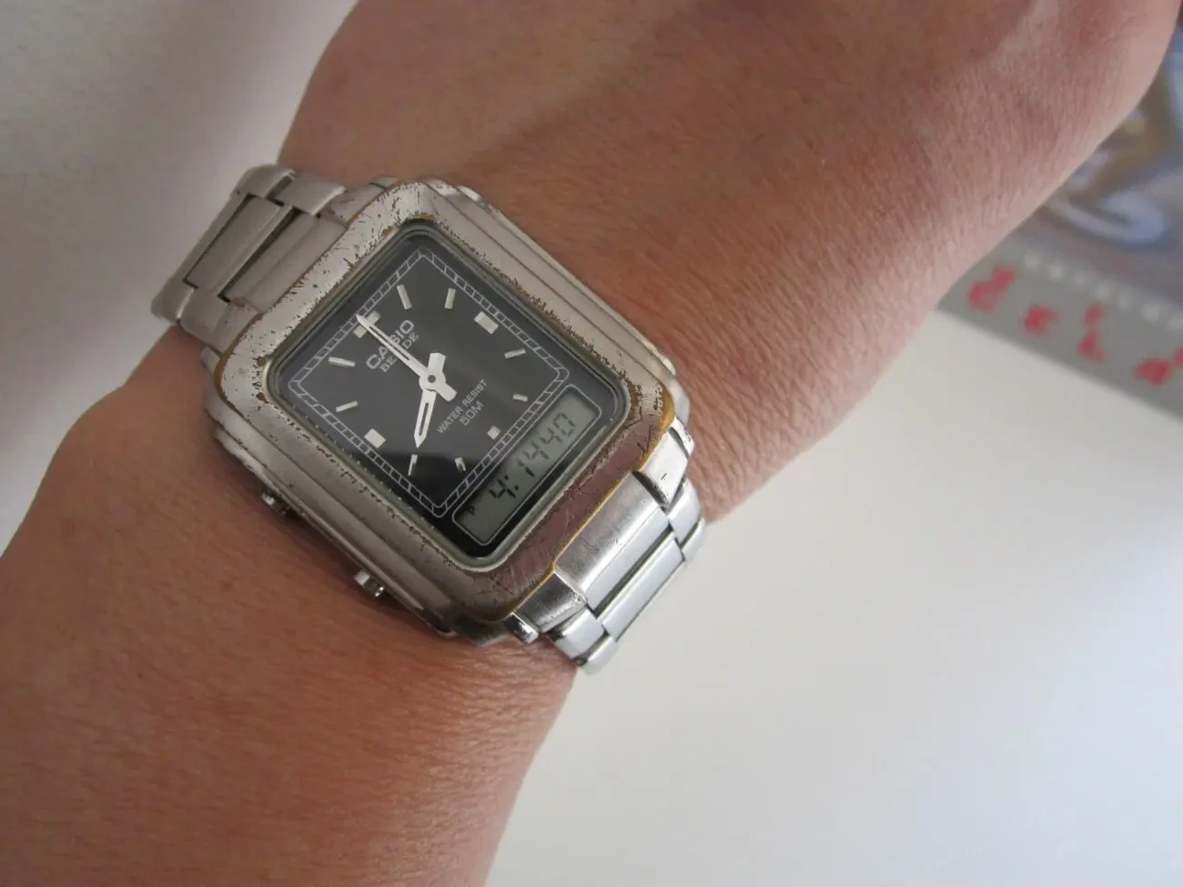 Часы CASIO BESIDE Кварц. Оригинал. Япония 8