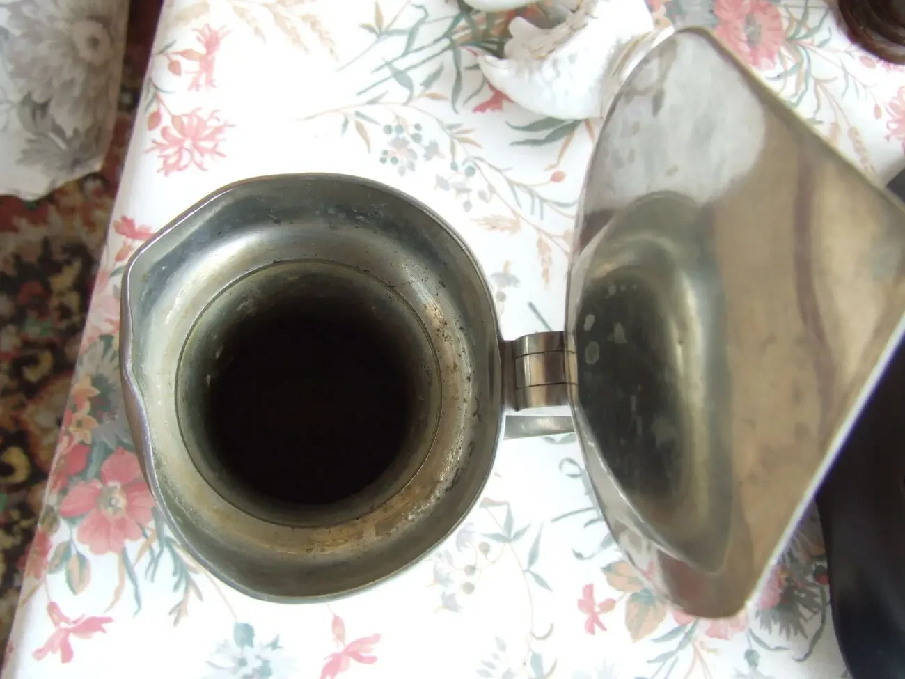 Винтажный оловянный кувшин наградной 1927-1942 г. Германия раз. 24 х 5