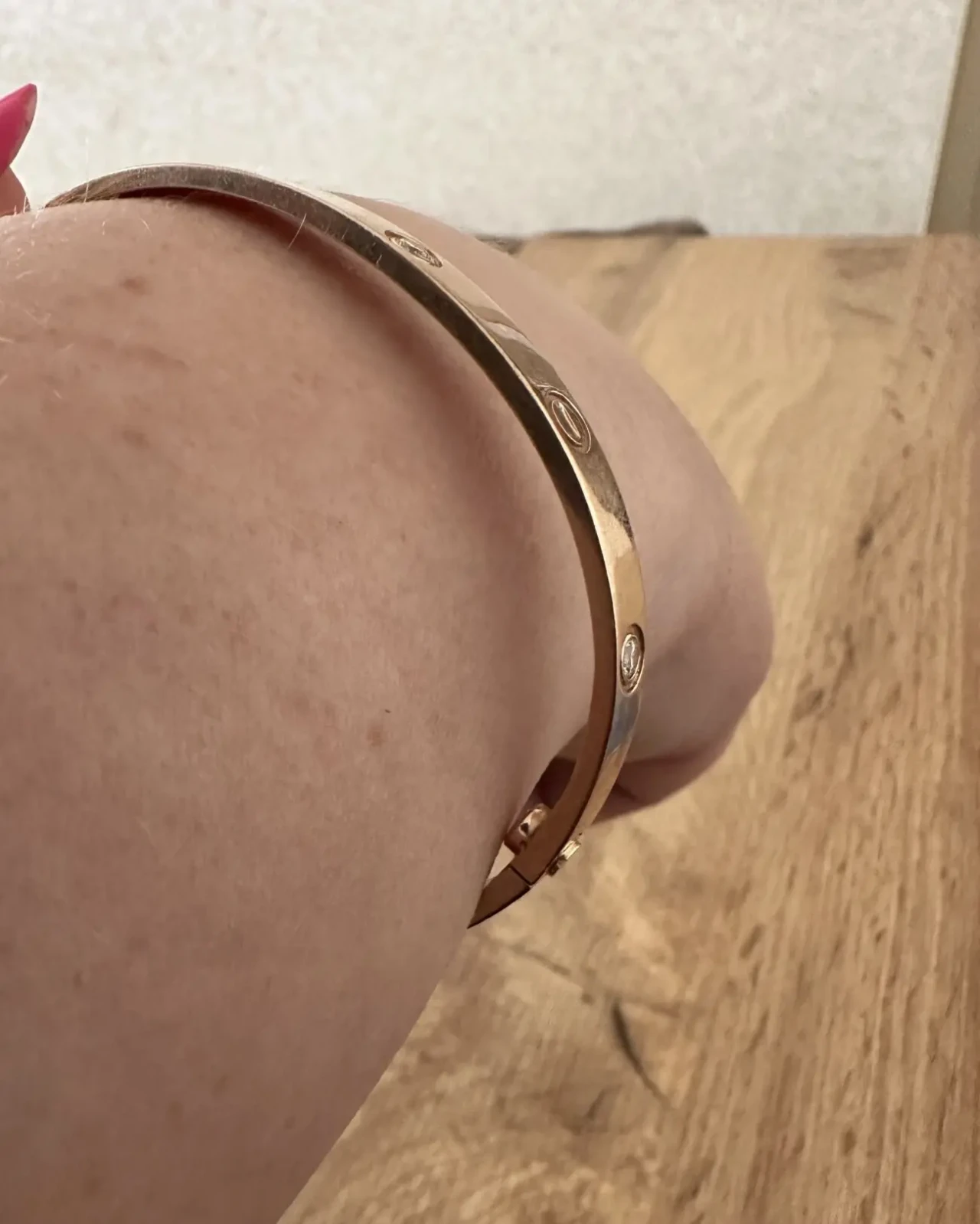 Золотий браслет Cartier Love 10