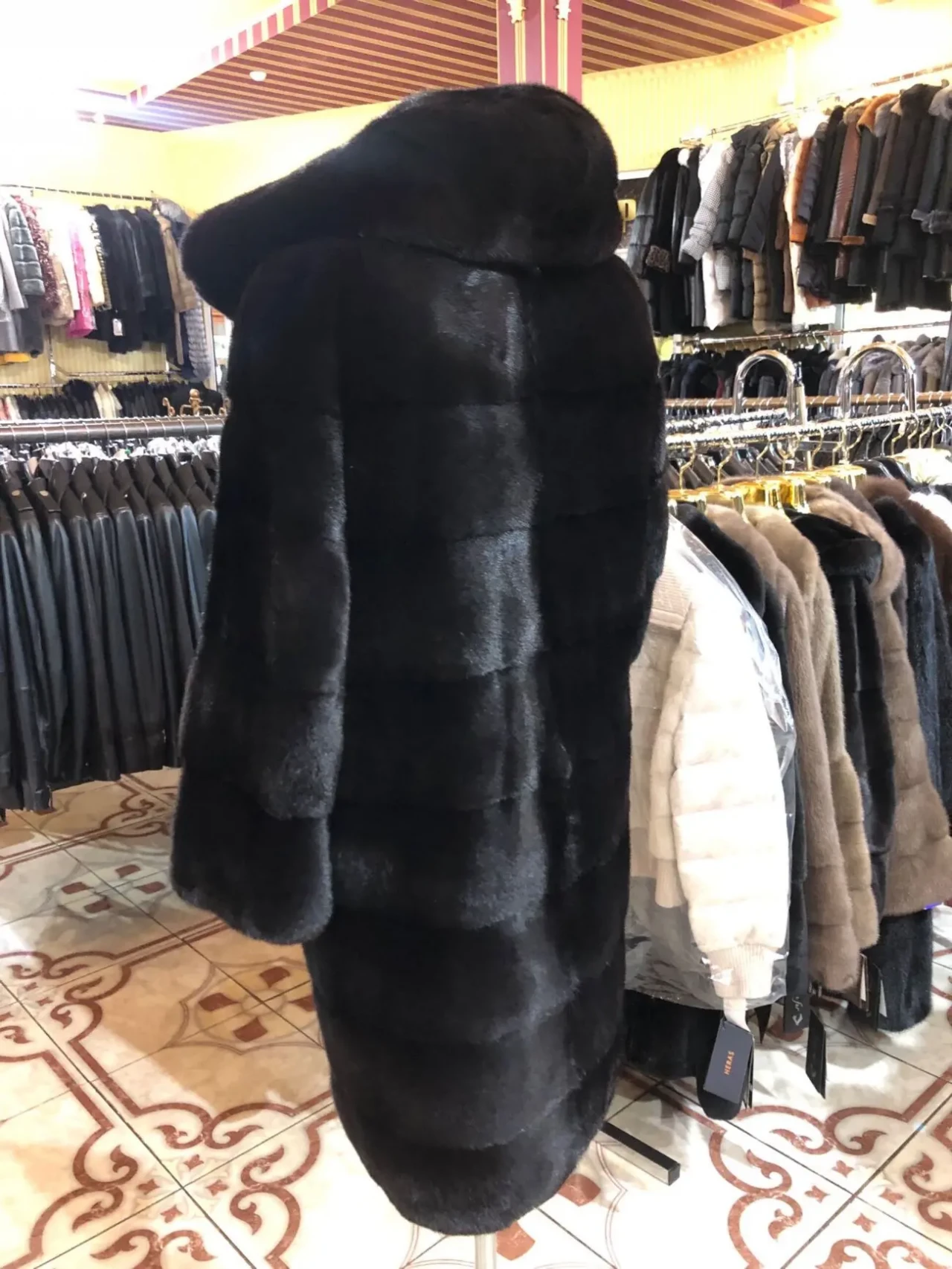 Шуба з капюшоном,греція,блеклама 5