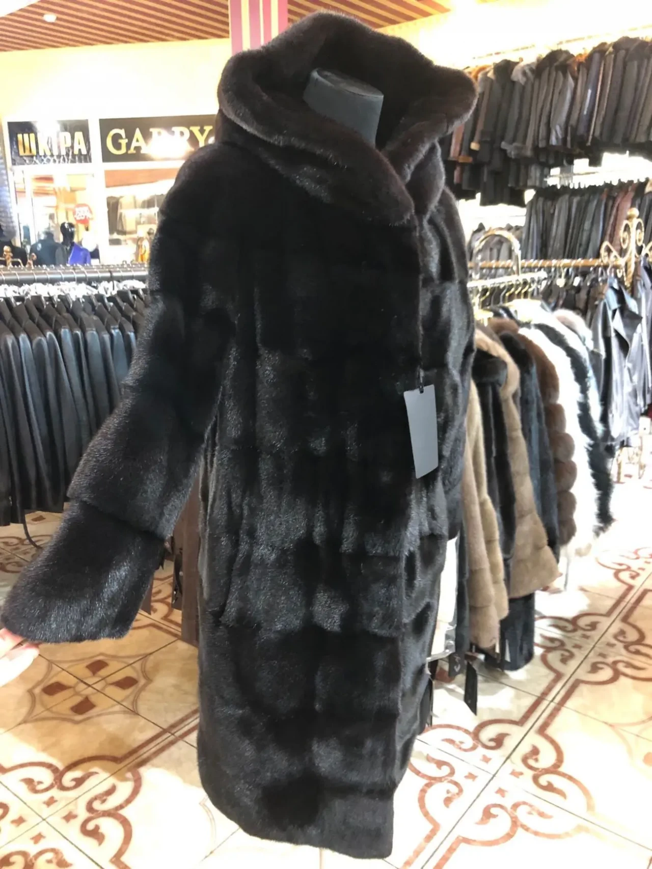 Шуба з капюшоном,греція,блеклама 3