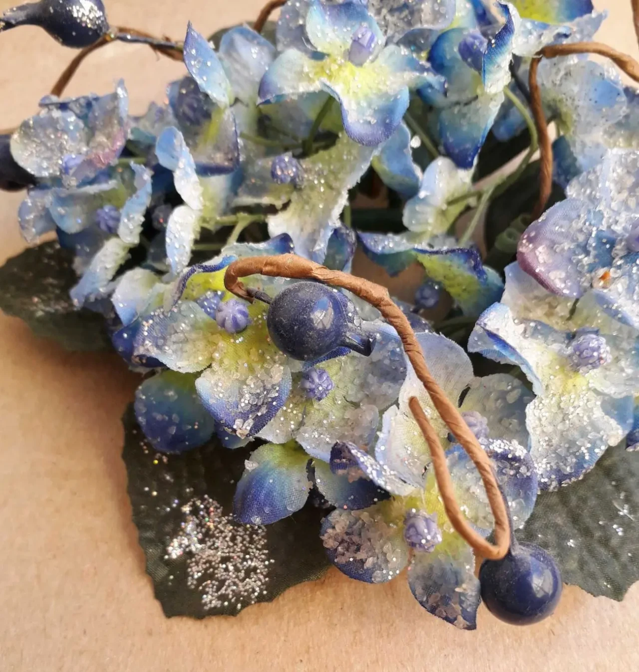 Венок цветы букет лаванда украшение сувенир 3