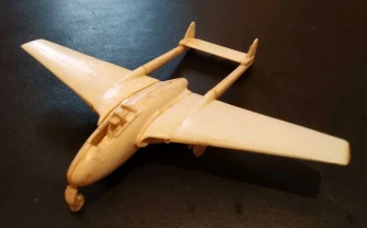 1980 год модель самолет истребитель Vampire