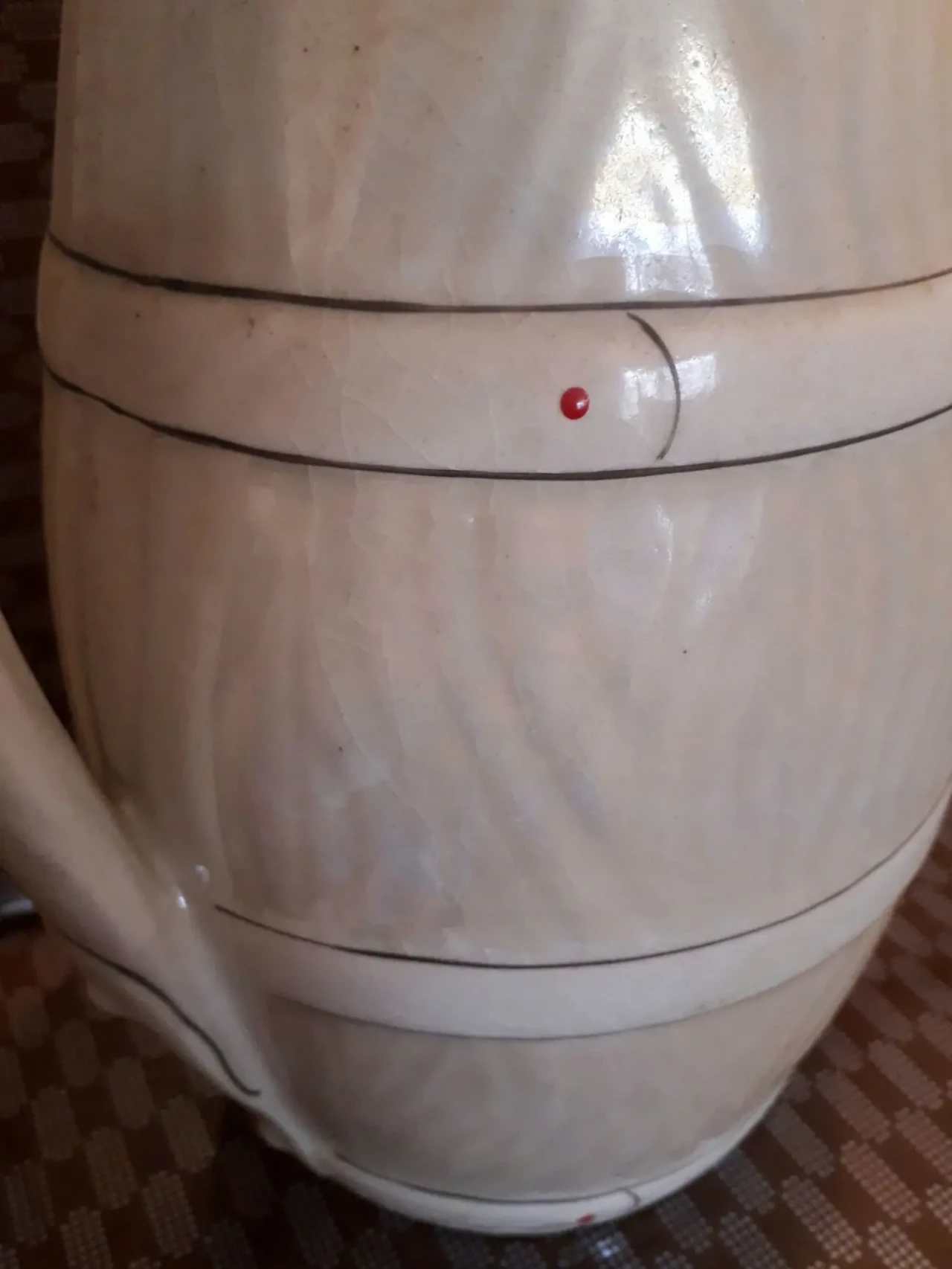 Кувшин бочонок пиво квас чайник керамика український сувенір 5