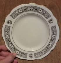 Тарелка десертная пирожковая блюдце Коростень фарфор