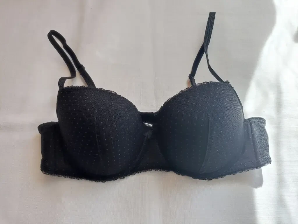 Next EUR 36B/80B Бюстгальтер поролон сеточка косточка черный 6