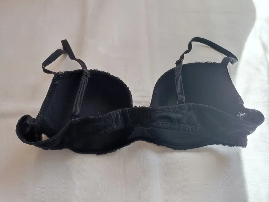 Next EUR 36B/80B Бюстгальтер поролон сеточка косточка черный 7