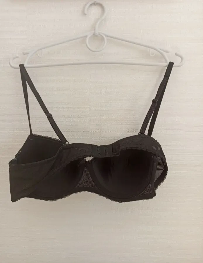 Next EUR 36B/80B Бюстгальтер поролон сеточка косточка черный 5