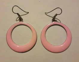 Новые СЕРЬГИ розовые бижутерия украшение