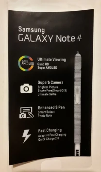 Samsung Galaxy Note 4 смартфон пленка