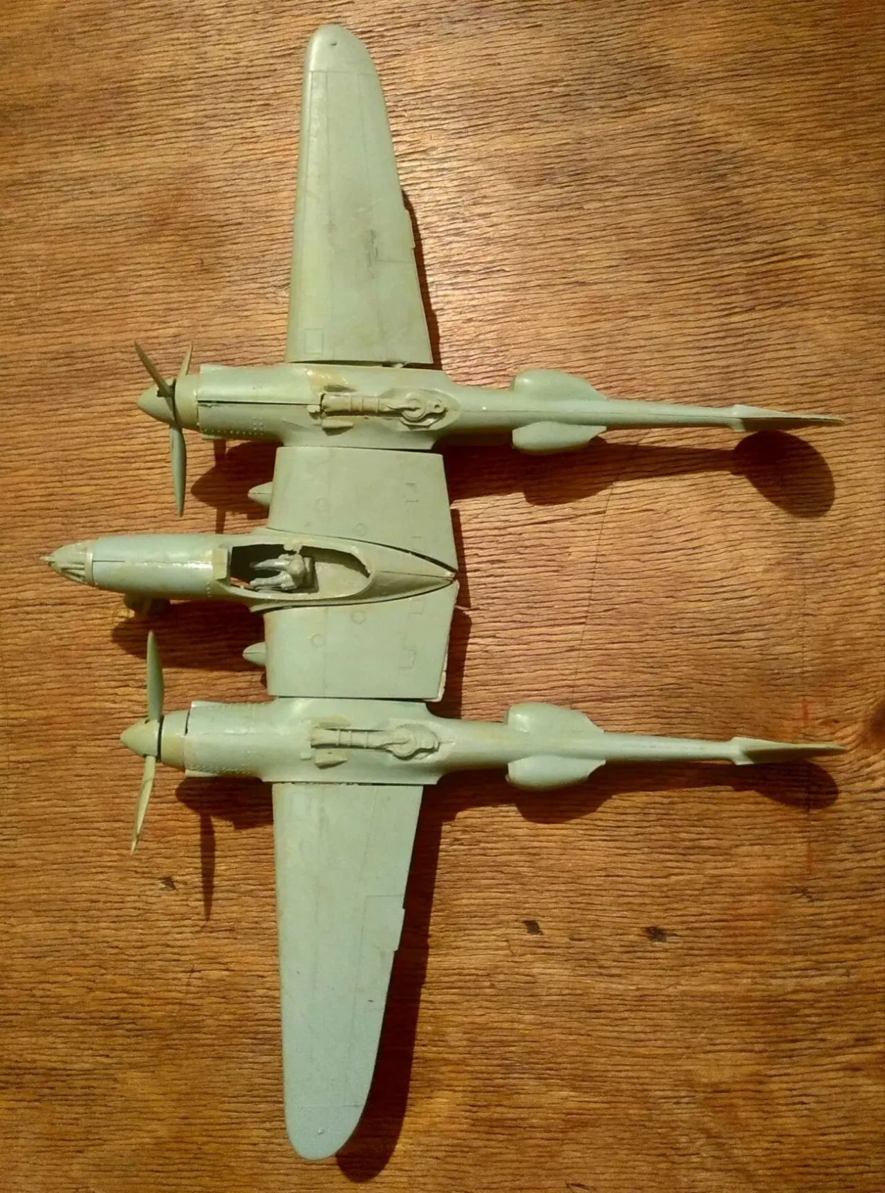 Редкая модель самолет Lockheed P-38 авиация 4