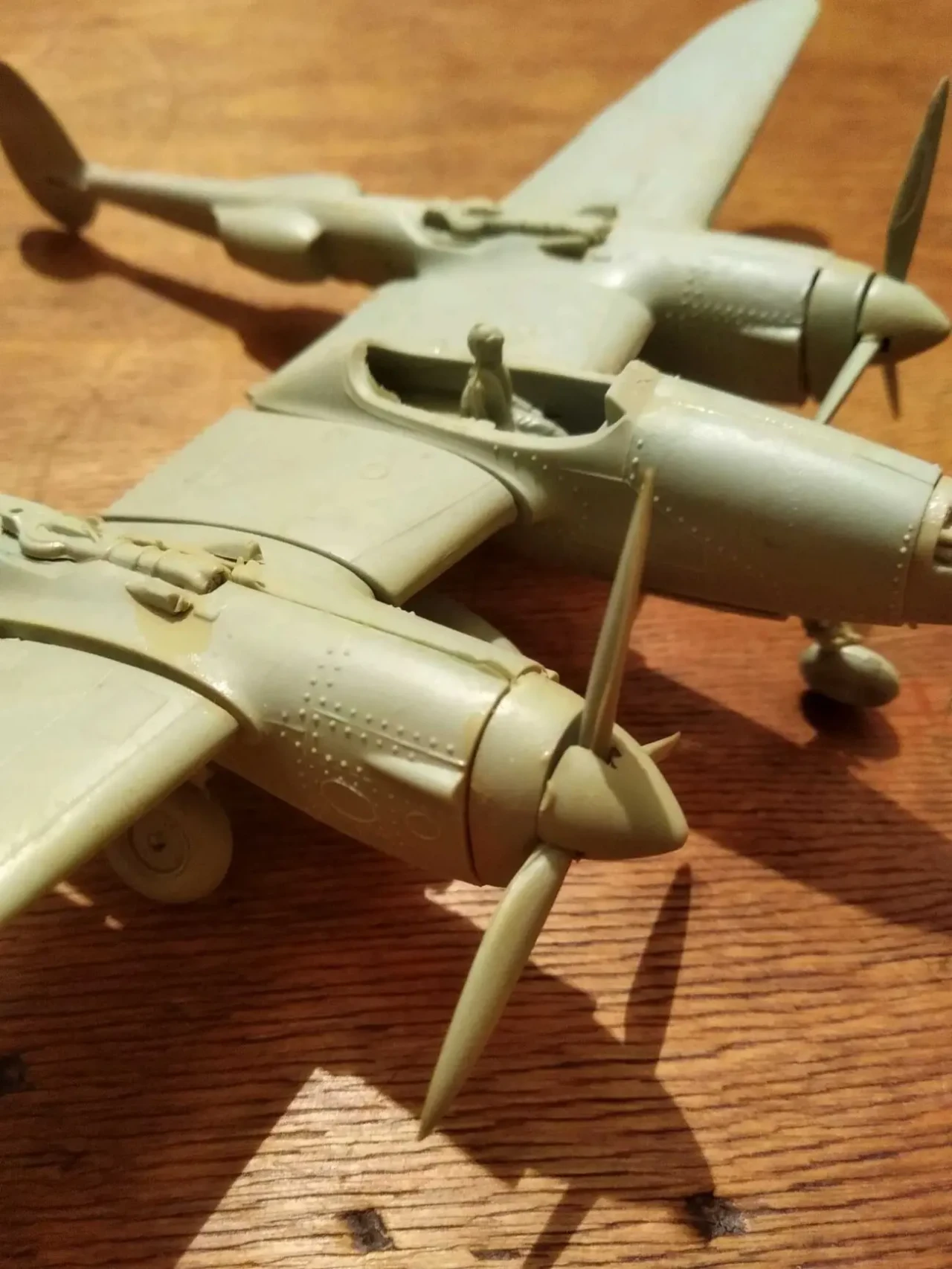 Редкая модель самолет Lockheed P-38 авиация 3