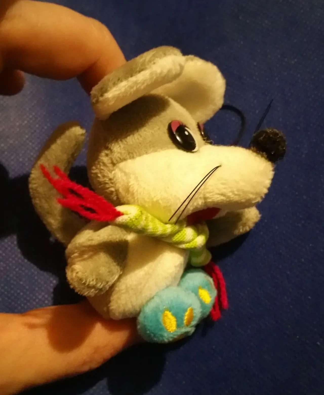 Мышынок крыса мягкая игрушка брелок сувенир подарок талисман 3