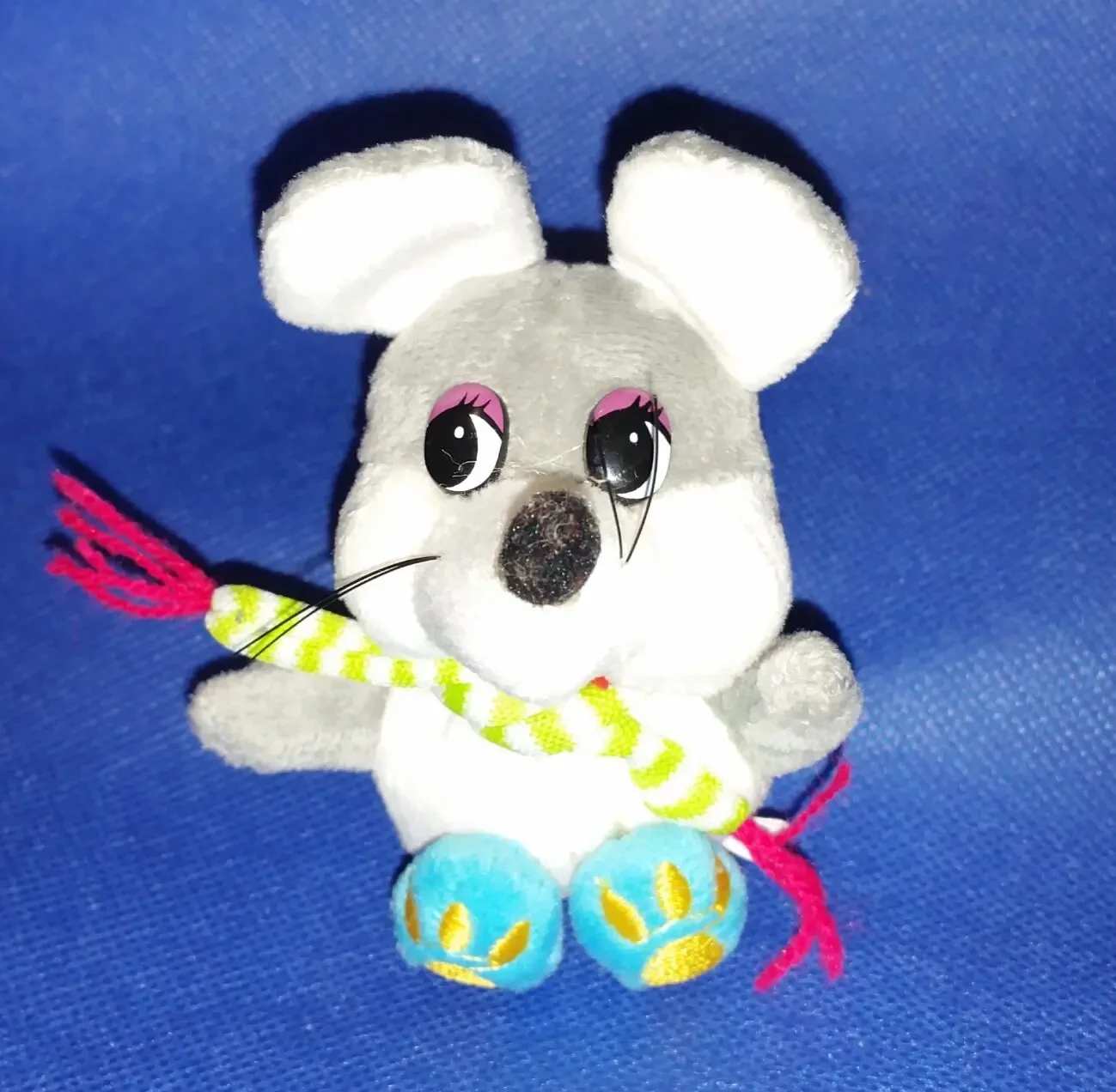 Мышынок крыса мягкая игрушка брелок сувенир подарок талисман