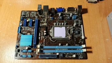 Материнская плата Asus H61M-F (s1155, Intel H61, PCI-Ex16)