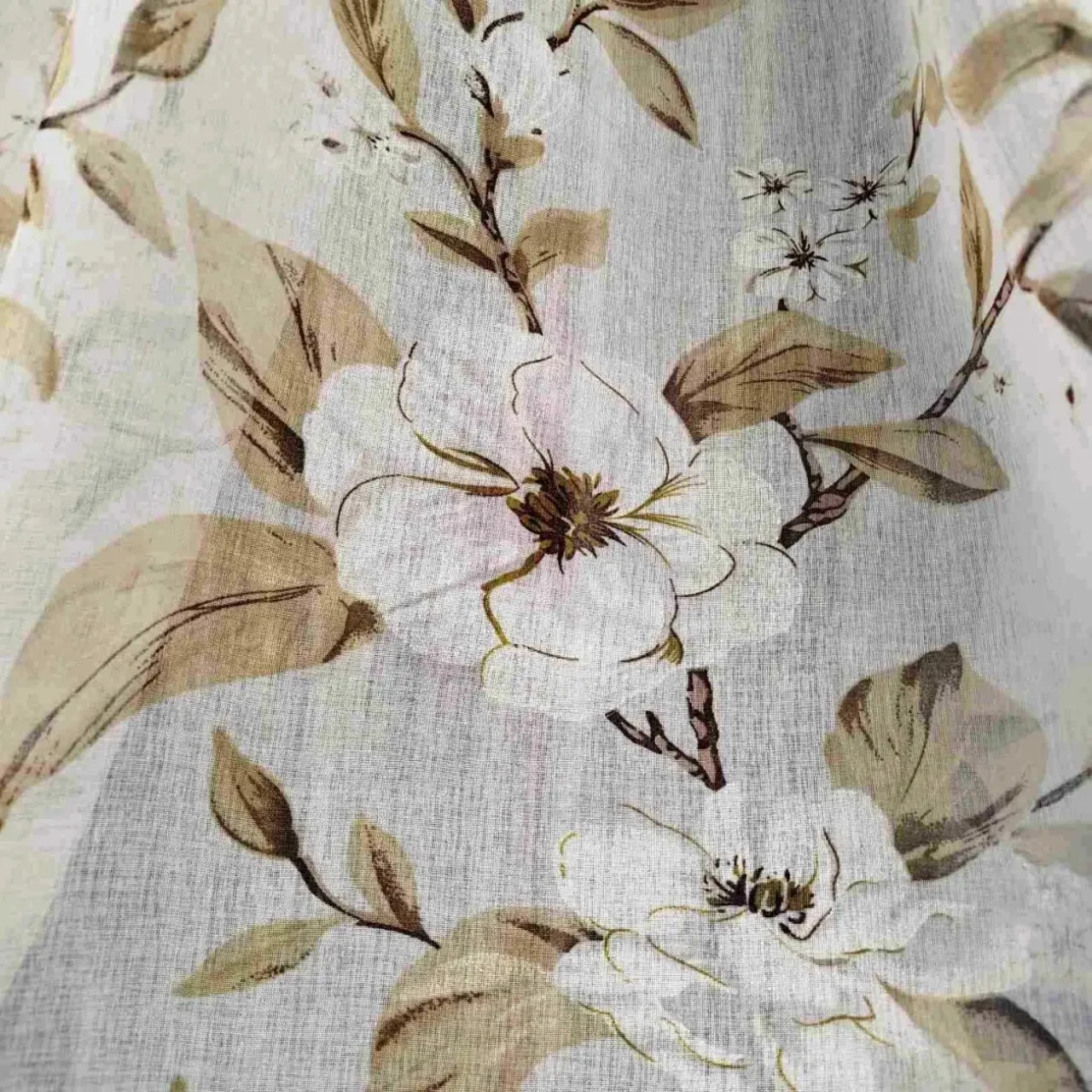 Тюль з квітами. 5