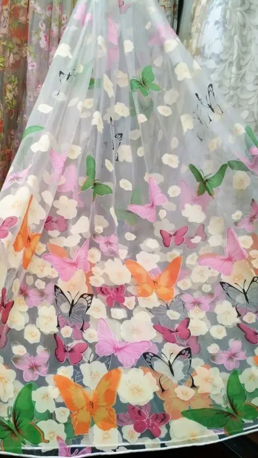 Тюль метелики. 3