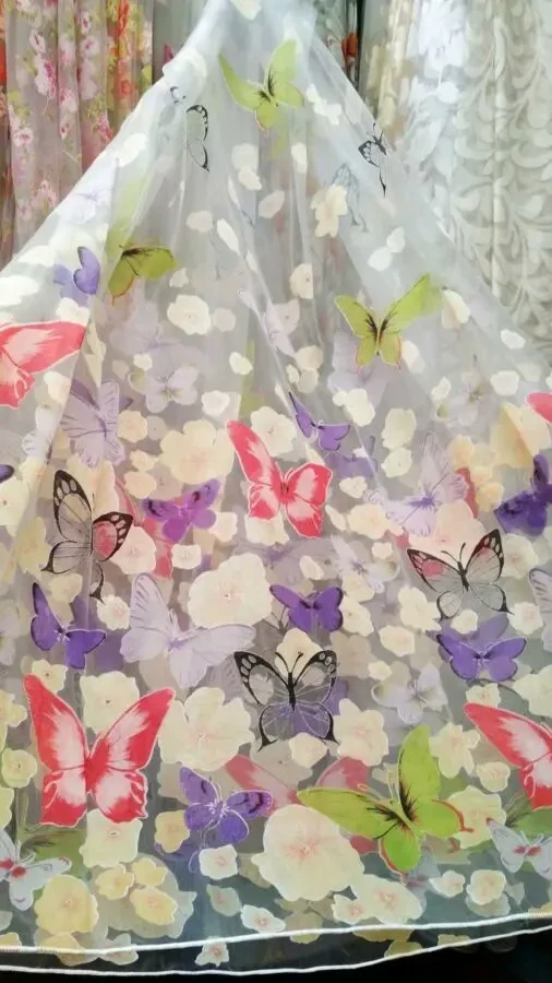 Тюль метелики. 2