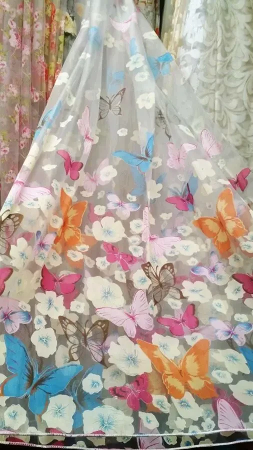 Тюль метелики. 4