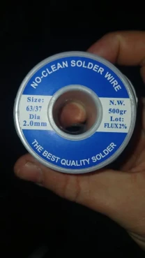 припой Sn63Pb37 з флюсом 500 гр.