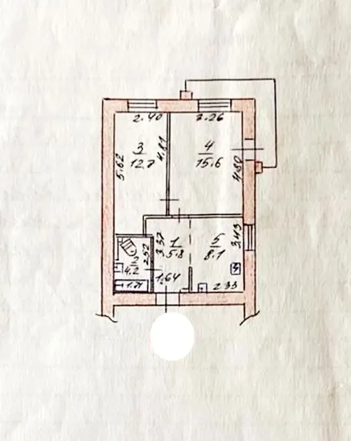 Квартира, 2 кімнати, вулиця Олімпійська, 1, гарний стан 7